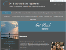 Tablet Screenshot of barbarabaumgardner.com